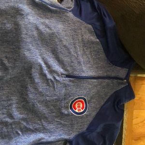 1/4 zip cubs sweater